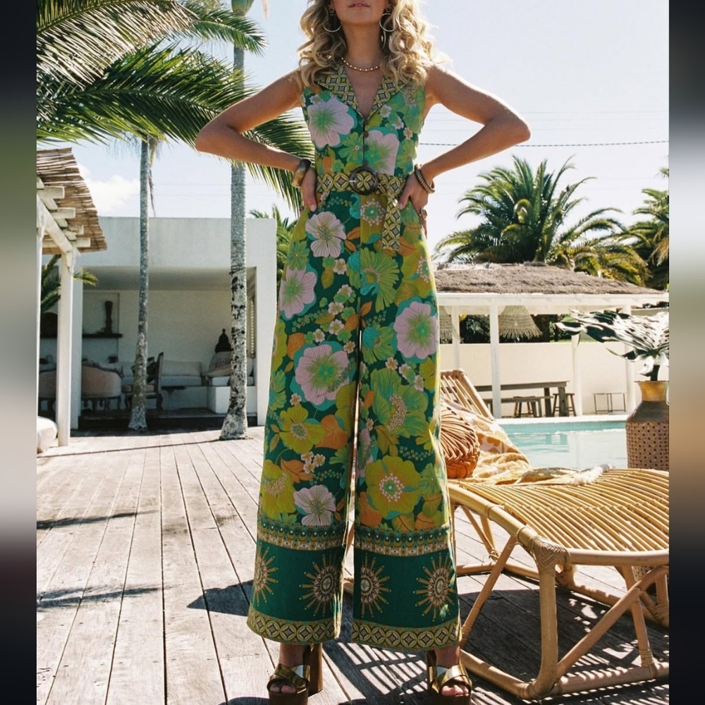 Nine Lives Bazaar Chicago Jumpsuit In Kokomo